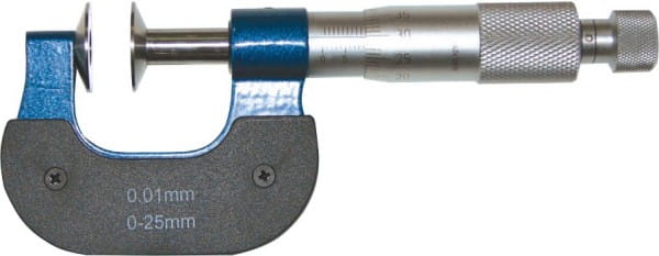 25 - 50mm Bügelmessschrauben Mit Tellermessflächen Und Nicht Drehender Spindel